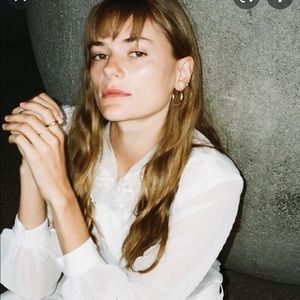 KINN STUDIO Classic Gold Hoops - Medium, 14k Gold